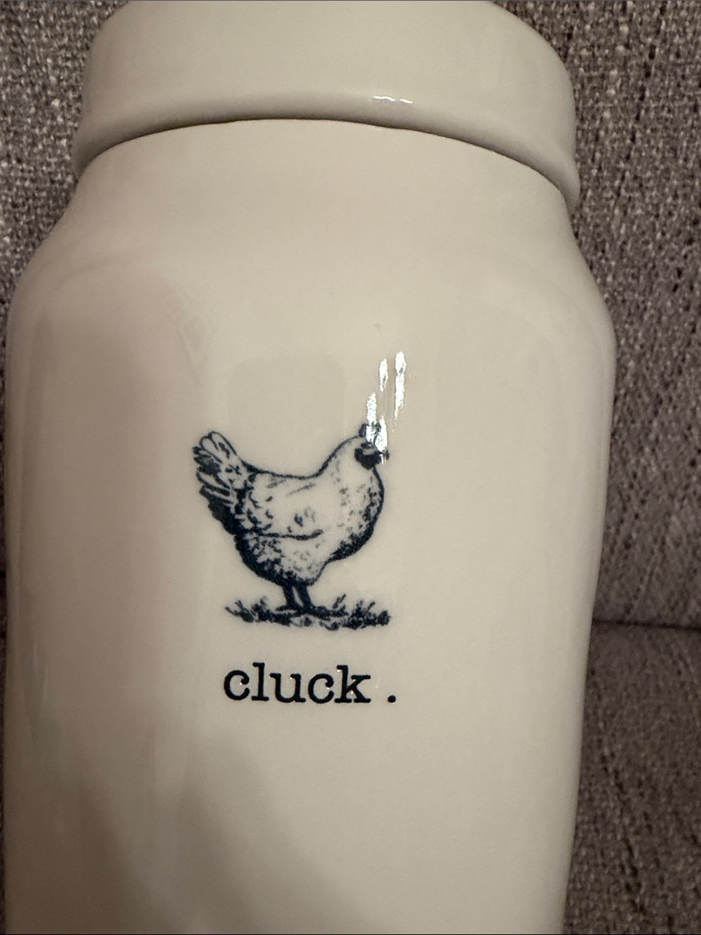Rae Dunn cluck. HTF farm line canister - Picture 2 of 8